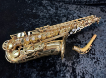 Selmer Paris Early Series II Alto Sax in Gold Lacquer, Serial #466335 – Superb Player!